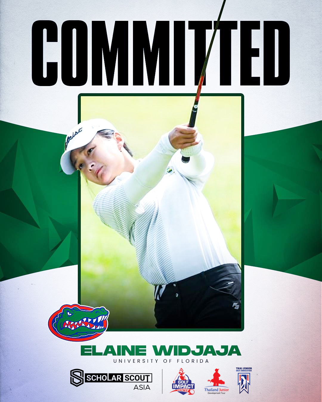 ขอแสดงความยินดีกับ Elaine Widjaja สมาชิก TJDT และ Scholar Scout Asia